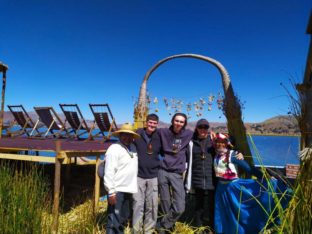 Uros Caminos Del Titicaca Peru Villa Puno Exterior foto