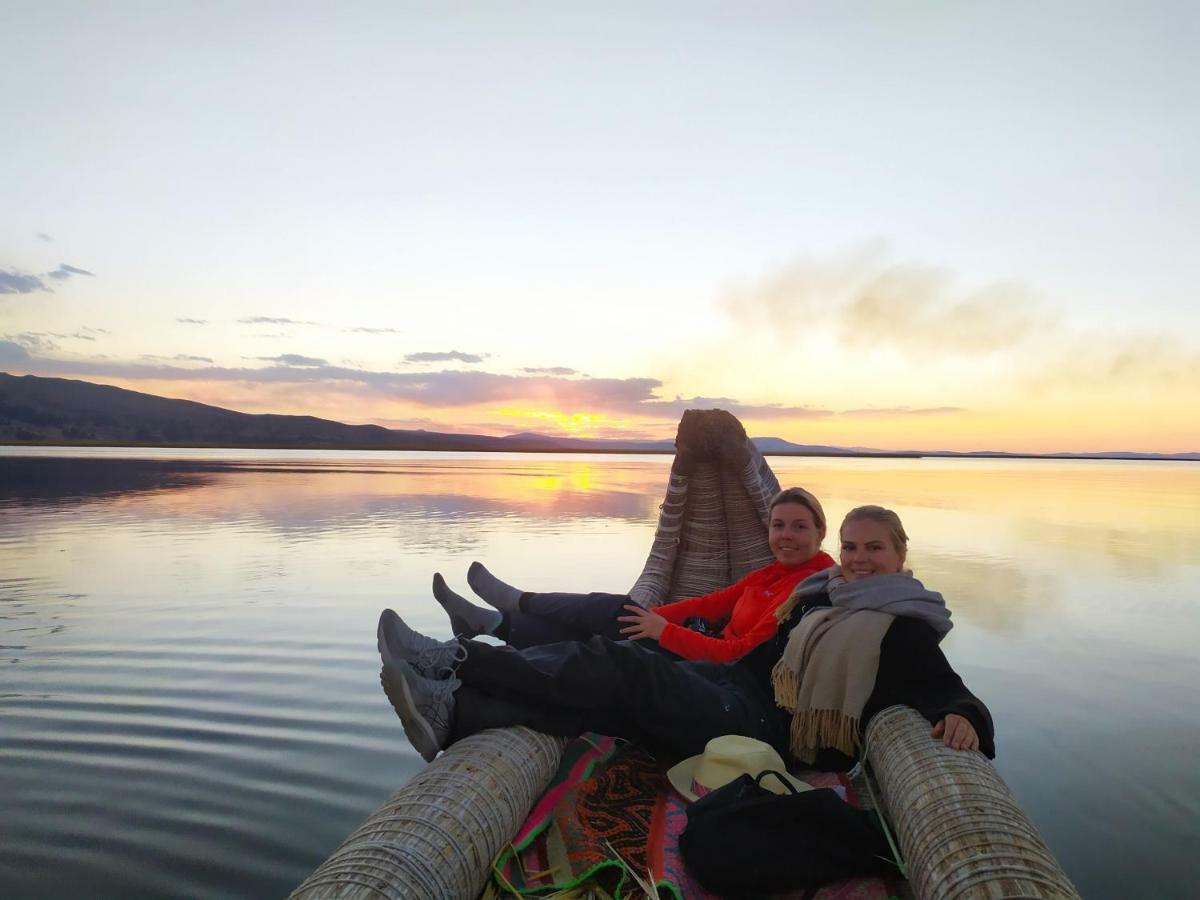 Uros Caminos Del Titicaca Peru Villa Puno Exterior foto